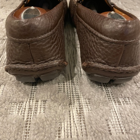 Prada Pebbled Grain Leather Drivers, all Metal Bit - Picture 6 of 13